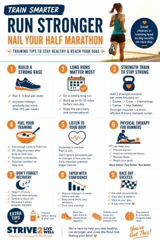 Train Smarter: Half Marathon Tips to Stay Injury-Free and Run Your Best