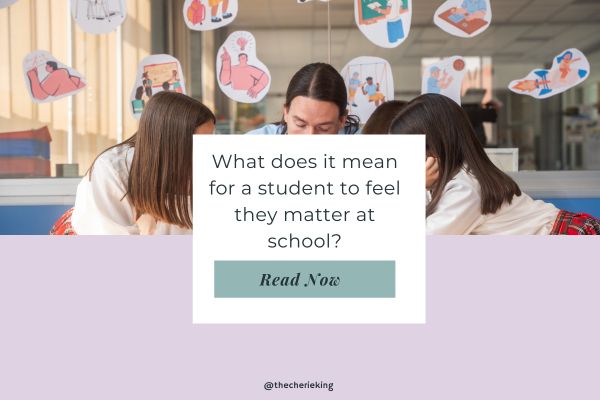 What Does It Mean for a Student to Feel They Matter at School?