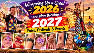 Wrapping Up a Great 2026 and Now Booking 2027 Fairs, Festivals & Events