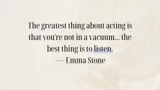 The Secret Power of Listening: How to Transform Your Acting Performance