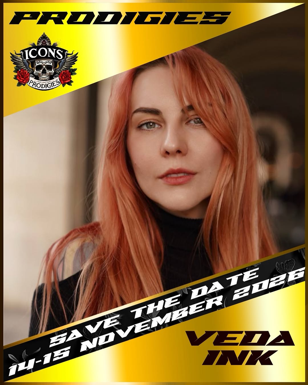 VEDA INK - Traveling from BRIGHTON, GB