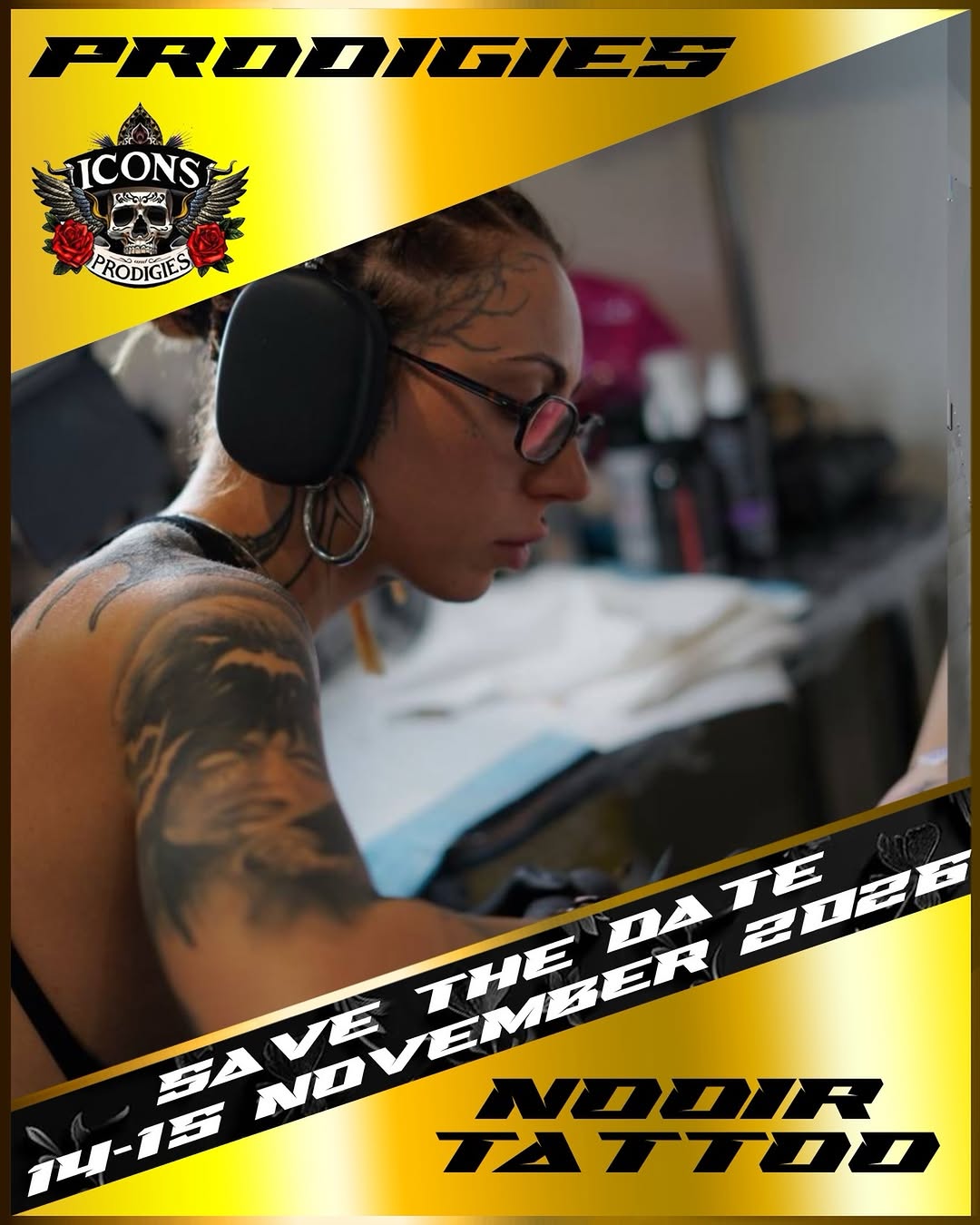 NOOIR TATTOO - Traveling from Camden, London, IT