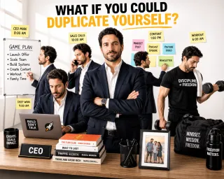 You Don't Need to Work Harder. You Need to Duplicate Yourself.