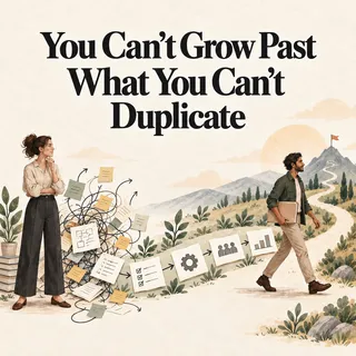 You Can't Grow Past What You Can't Duplicate