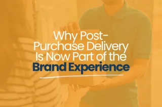 Does your business treat delivery as part of the brand experience, or does it still see it as an operational cost separate from the customer?