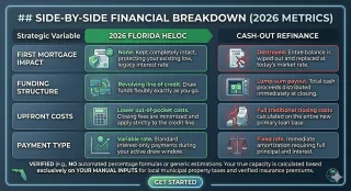 2026 Equity Playbook: HELOC Trends vs. Cash-Out Refinance in Florida