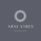 Arm Vibes brand website and business client logo
