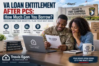 VA Loan Entitlement After PCS: How Much Can You Borrow?