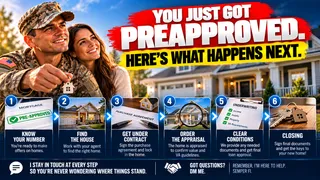You Just Got Pre-Approved for a VA Loan and Here Is Exactly What Happens Nex