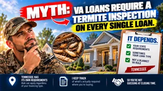 The Myth That VA Loans Always Require a Termite Inspection and What the Rules Actually Say