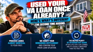 Using Your VA Loan a Second Time and Here Is What Is Different About the Process