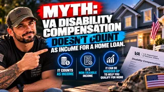 VA Loan Myth: Disability Compensation Counts as Qualifying Income With Travis Egan