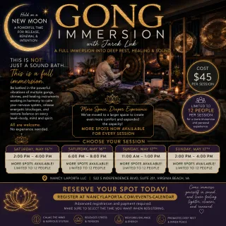 Have You Wondered Why I Am Hosting  This Gong Immersion ?