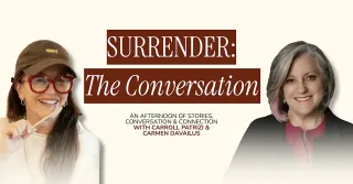 Join Me in DFW: SURRENDER: The Conversation