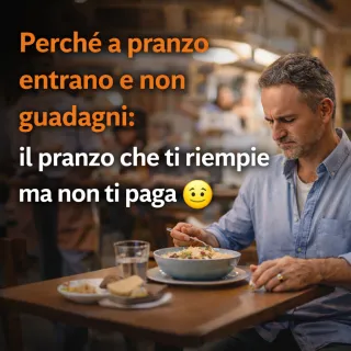 Perché a pranzo entrano e non guadagni: