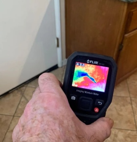 Thermal Imaging Moisture Detection for Hidden Leaks