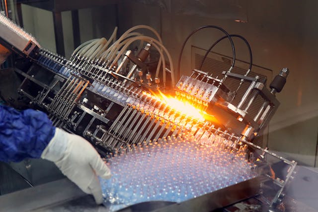 Commercial pharmaceutical manufacturing (licensed facilities)
