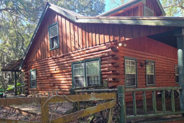 PRICE ADJUSTMNENT - LOG SFR HOME ON 1.09 ACRES · ST AUGUSTINE FL · 3/2 · 1,992 SQFT · NO HOA · BIG UPSIDE Cross Creek Pl, Saint Augustine, FL 32086