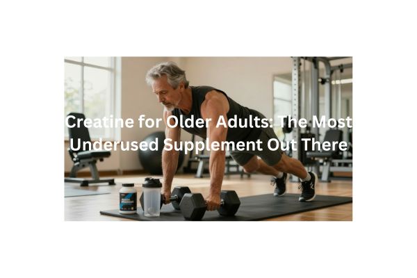 Creatine for Older Adults: The Most Underused Supplement Out There