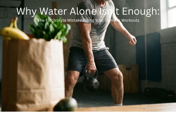 Why Water Alone Isn’t Enough: The Electrolyte Mistake Killing Your Summer Workouts