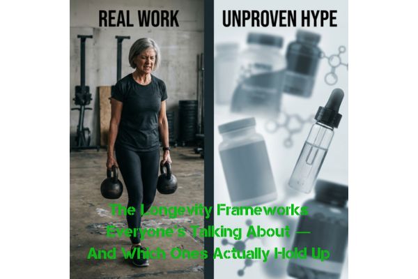 The Longevity Frameworks Everyone's Talking About — And Which Ones Actually Hold Up