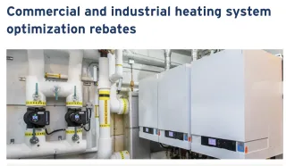Commercial Heat Pump Service, Rebates available