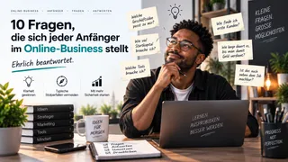 10 Fragen, die sich jeder Anfänger im Online-Business stellt