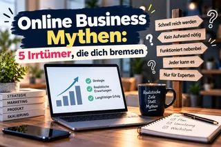 Online Business Mythen: 5 Irrtümer, die dich bremsen