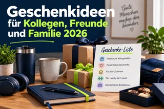 Geschenkideen für Kollegen, Freunde und Familie 2026