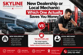 New Dealership or Local Mechanic: Which One Actually Saves You Money?
