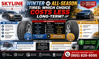 Winter vs All-Season Tires: Which Choice Costs Less Long-Term?