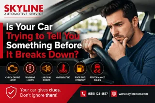 Is Your Car Trying to Tell You Something Before It Breaks Down?