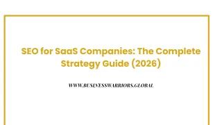 SEO for SaaS Companies: The Complete Strategy Guide (2026)