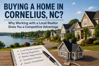 Buying a Home in Cornelius, NC? Why Working with a Local Realtor Gives You a Competitive Advantage