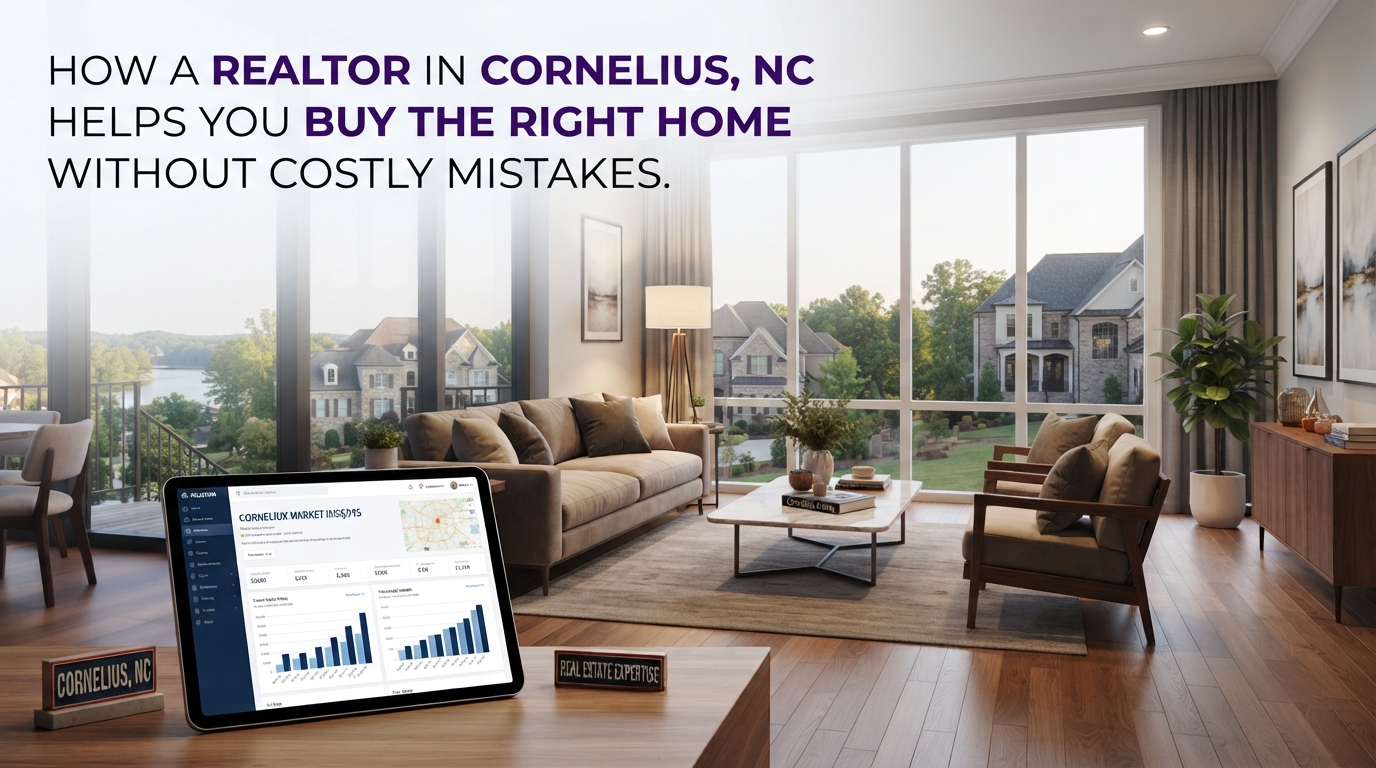 How a Realtor in Cornelius, NC Helps You Buy the Right Home Without Costly Mistakes