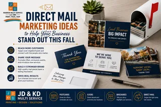 Direct Mail Marketing Ideas to Help Your Business Stand Out This Fall