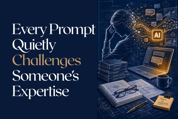 Every Prompt Quietly Challenges Someone’s Expertise