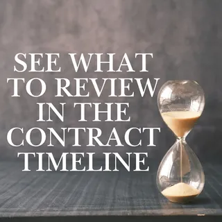 Real Estate Contract Timeline: Key Dates to Review