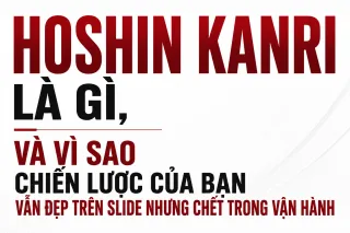 Hoshin Kanri là gì, và vì sao chiến lược của bạn vẫn đẹp trên slide nhưng chết trong vận hành