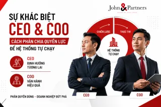 Sự khác biệt CEO và COO