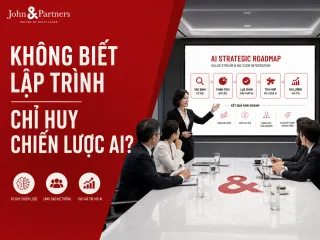 Không rành IT, không biết lập trình có thể chỉ huy chiến lược AI của công ty được không?
