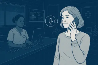 Redesigning Patient-Access Workforce for Voice AI: Roles, Capacity, Safeguards