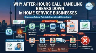 Why After-Hours Call Handling Breaks Down in Home Service Businesses