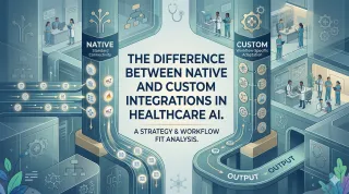 The Difference Between Native and Custom Integrations in Healthcare AI