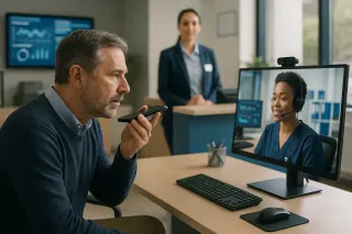 Healthcare Voice AI Service Fabric: Risk Budgets and Predictive SLAs