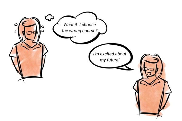 From following expectations to finding her own path