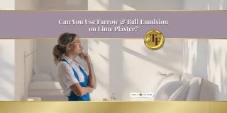 CAN YOU USE FARROW & BALL ON LIME PLASTER?