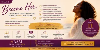 The woman you're becoming is worth every investment.