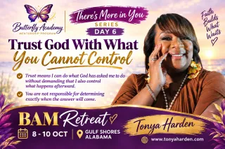 Trust God With What You Cannot Control