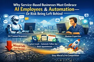 Why Service Businesses Must Use AI Employees & Automation to Capture More Leads and Revenue
